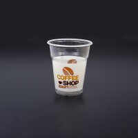 Plastikbecher PLA Coffee Shop 300ml 50Stk.