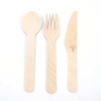 Holzbesteck 16 cm 100 pcs.