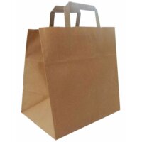 Paper Bag Kraft Brown with Handles 33x20x33 cm 250 pcs.