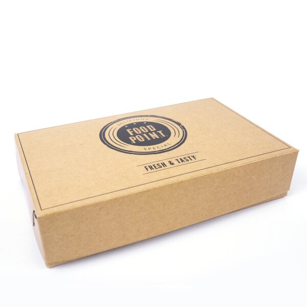 Club Sandwich Box Food Point 21x14x5,7 cm 10 kg 100 Stück